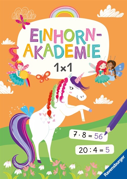 Ravensburger Einhorn Akademie 1x1 - spielerisch das Einmaleins lernen und uben (Paperback)