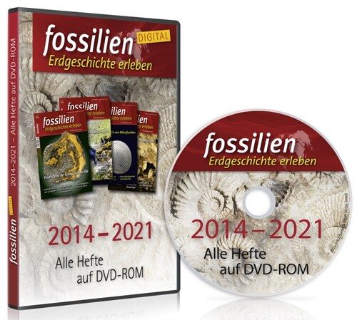 Fossilien digital 2014 - 2021, DVD-ROM (DVD-ROM)