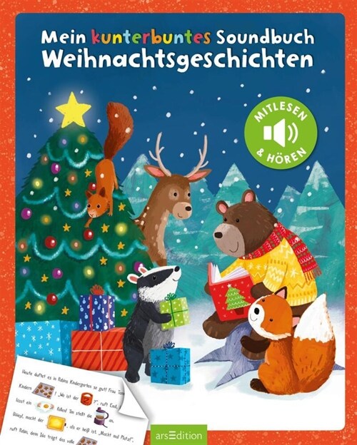 Mein kunterbuntes Soundbuch - Weihnachtsgeschichten (Hardcover)