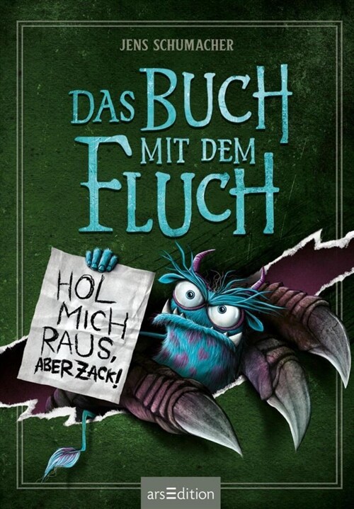 Das Buch mit dem Fluch - Hol mich raus, aber zack! (Das Buch mit dem Fluch 2) (Hardcover)