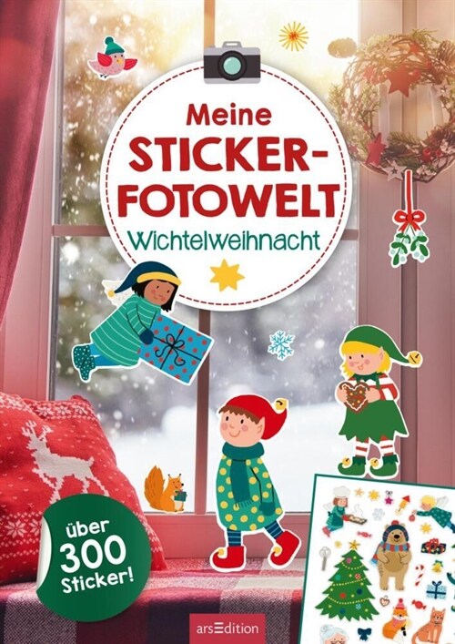 Meine Sticker-Fotowelt - Wichtelweihnacht (Paperback)