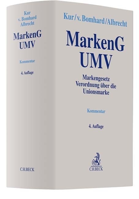 MarkenG - UMV (Hardcover)