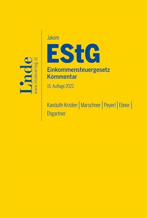 Jakom EStG | Einkommensteuergesetz 2022 (Hardcover)