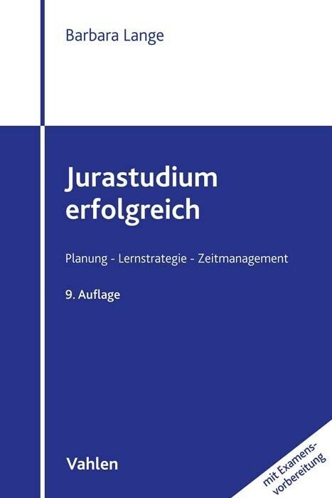 Jurastudium erfolgreich (Paperback)