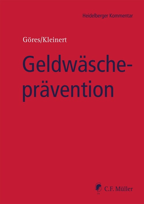Geldwaschepravention (Hardcover)