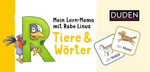 Mein Lern-Memo mit Rabe Linus - Tiere & Worter VE/3 (Game)