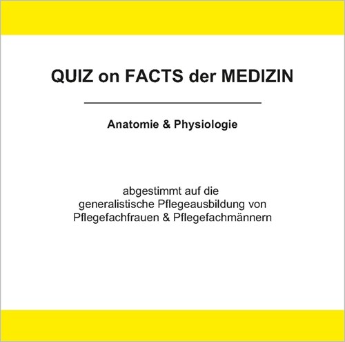 Quiz on Facts der Medizin / Anatomie & Physiologie (General Merchandise)