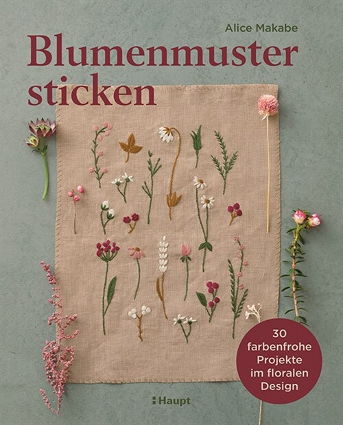 Blumenmuster sticken (Paperback)