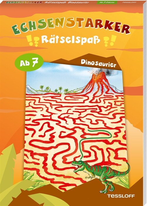 Echsenstarker Ratselspaß. Dinosaurier (Paperback)