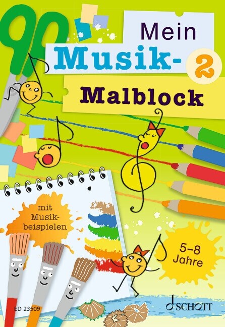 Mein Musik-Malblock 2 (Paperback)