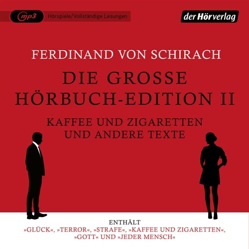 Die große Horbuch-Edition II - Kaffee und Zigaretten und andere Texte, 3 Audio-CD, 3 MP3 (CD-Audio)