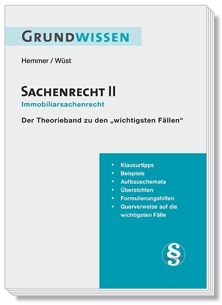 Grundwissen Sachenrecht II - Immobiliarsachenrecht (Book)