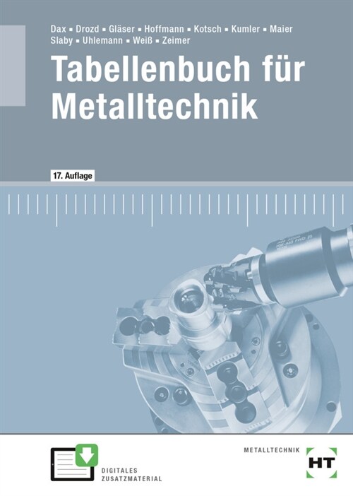 Tabellenbuch fur Metalltechnik, m. 1 Buch, m. 1 Online-Zugang (WW)