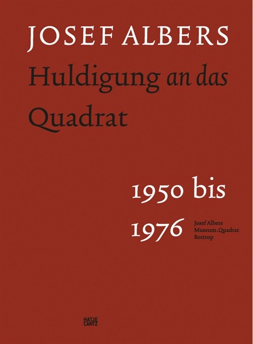 Josef Albers (Hardcover)