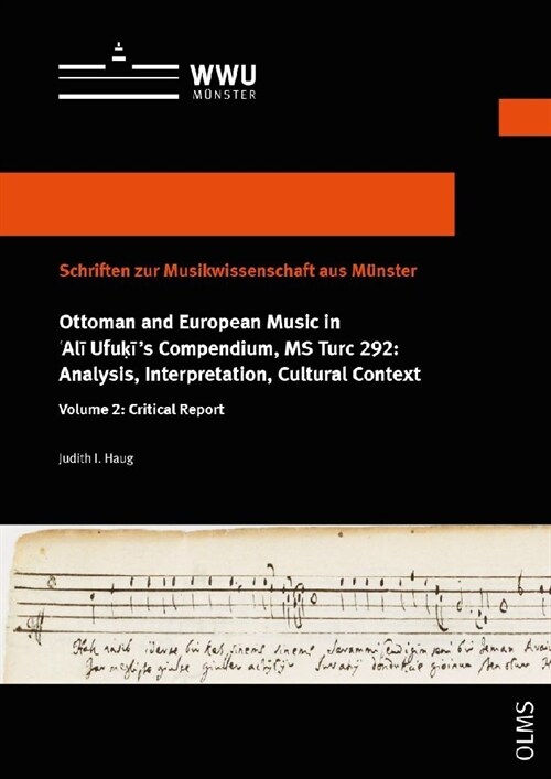 Ottoman and European Music in Ali Ufu is Compendium, MS Turc 292: Analysis, Interpretation, Cultural Context (Paperback)