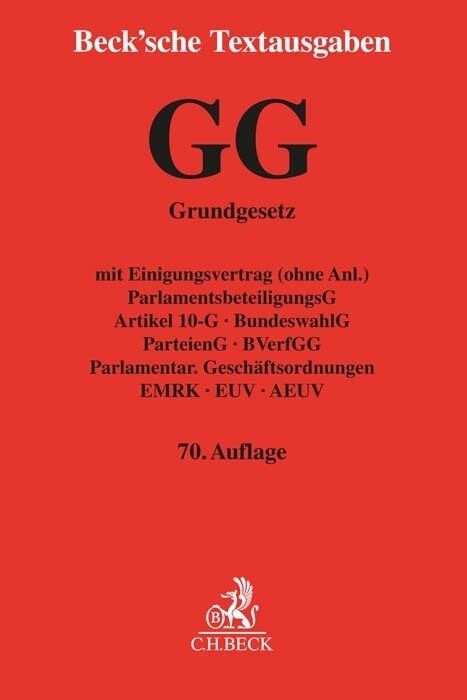 Grundgesetz fur die Bundesrepublik Deutschland (Paperback)