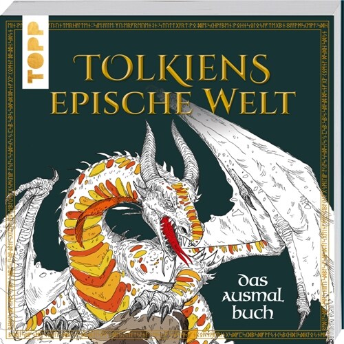 Tolkiens epische Welt. Das Ausmalbuch (Paperback)