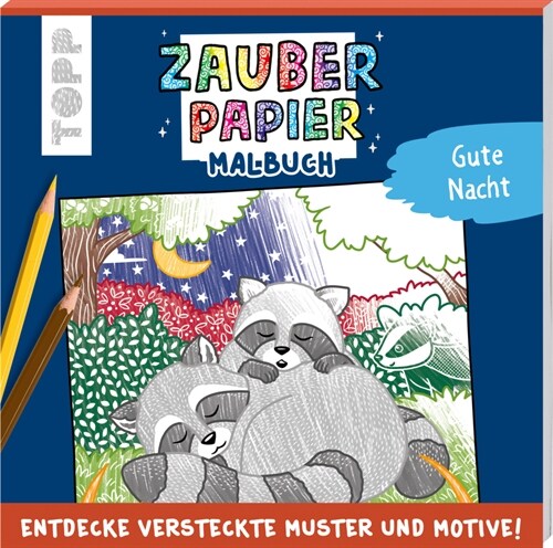 Zauberpapier Malbuch Gute Nacht (Paperback)