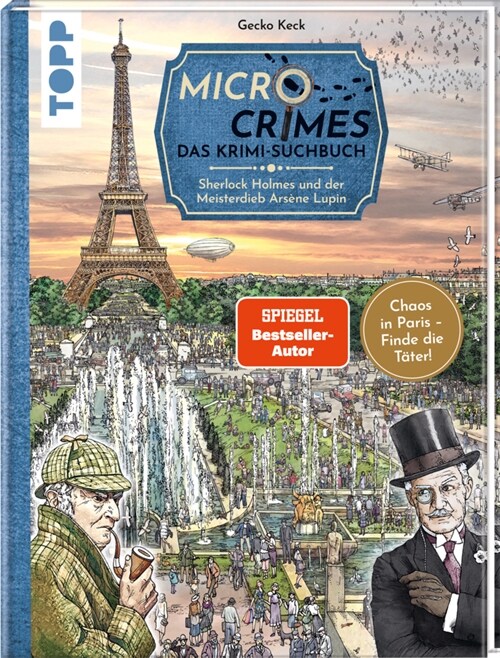 Micro Crimes. Das Krimi-Suchbuch. Sherlock Holmes und der Meisterdieb Arsene Lupin (Hardcover)