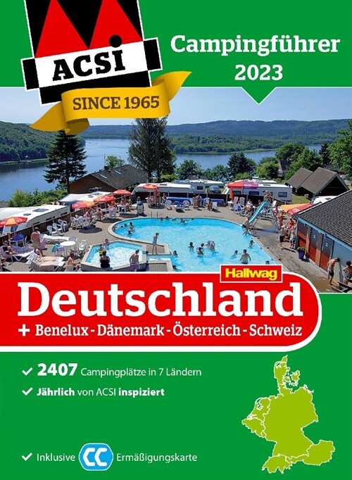 ACSI Campingfuhrer Deutschland 2023 (Paperback)