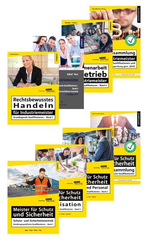 Meister fur Schutz und Sicherheit - Bucherbundle GQ + HQ, 8 Teile (WW)