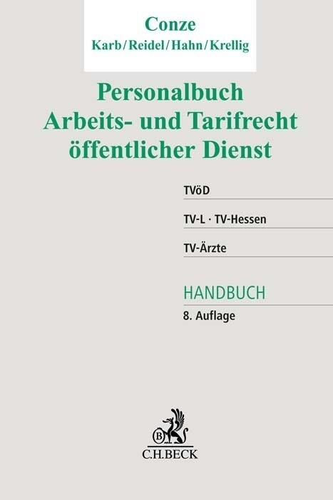 Personalbuch Arbeits- und Tarifrecht offentlicher Dienst (Hardcover)