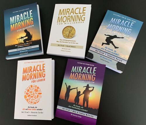 Bundle: Miracle Morning fur Millionare, Autoren, Unternehmer, Eltern & Lehrer, 5 Teile (Paperback)