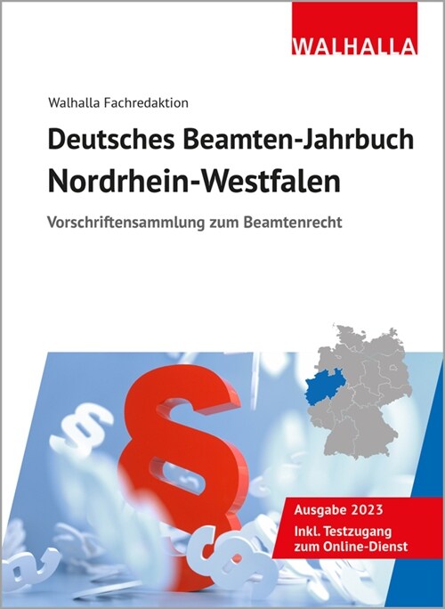 Deutsches Beamten-Jahrbuch Nordrhein-Westfalen 2023 (Hardcover)