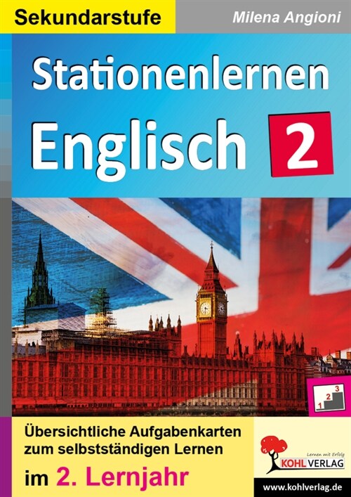 Stationenlernen Englisch / 2. Lernjahr (Paperback)