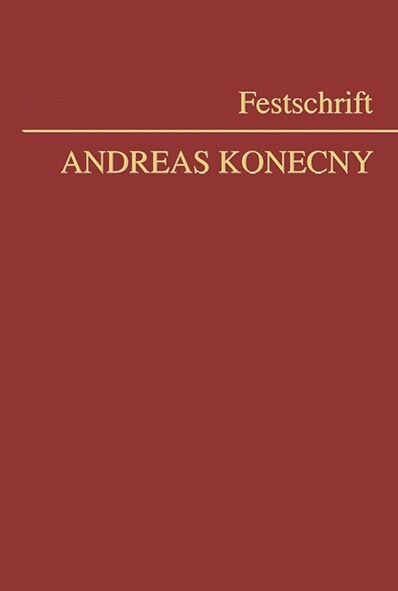 Festschrift Konecny (Book)