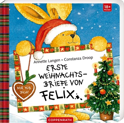 Erste Weihnachtsbriefe von Felix (Board Book)