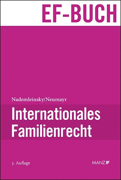 Internationales Familienrecht (Hardcover)