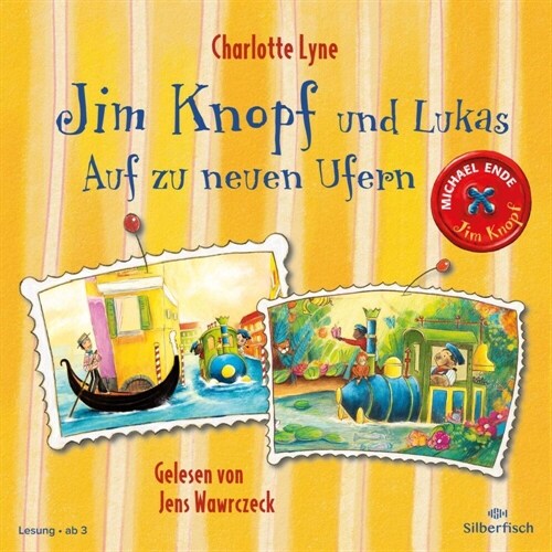 Jim Knopf und Lukas - Auf zu neuen Ufern, 1 Audio-CD (CD-Audio)
