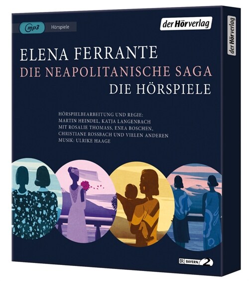 Die Neapolitanische Saga, 4 Audio-CD, 4 MP3 (CD-Audio)