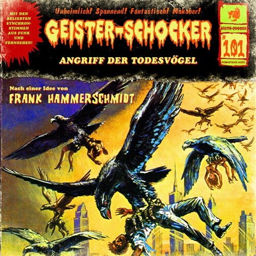 Geister-Schocker - Angriff der Todesvogel, 1 Audio-CD (CD-Audio)