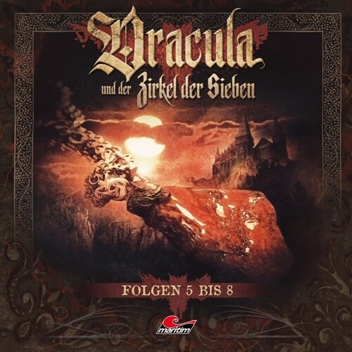 Dracula und der Zirkel der Sieben, 4 Audio-CD (CD-Audio)