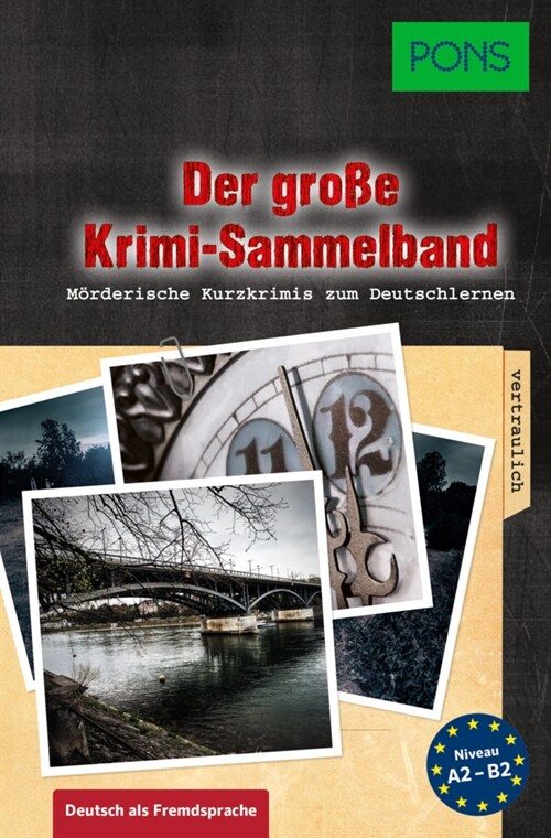 PONS Der große Krimi-Sammelband Deutsch als Fremdsprache (Paperback)