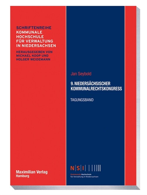 9. Niedersachischer Kommunalrechtskongress (Paperback)