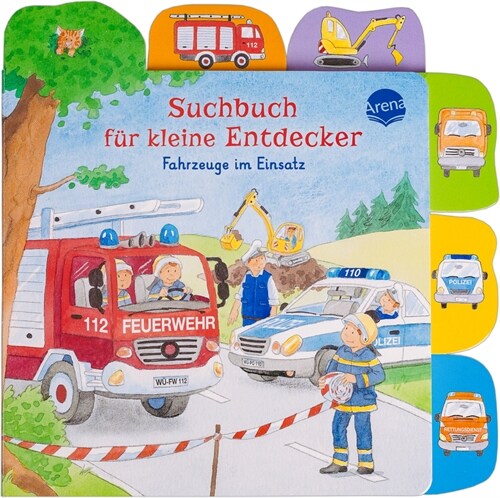 Suchbuch fur kleine Entdecker. Fahrzeuge im Einsatz (Board Book)