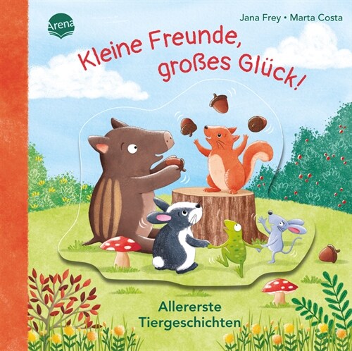 Kleine Freunde, großes Gluck! Allererste Tiergeschichten (Board Book)