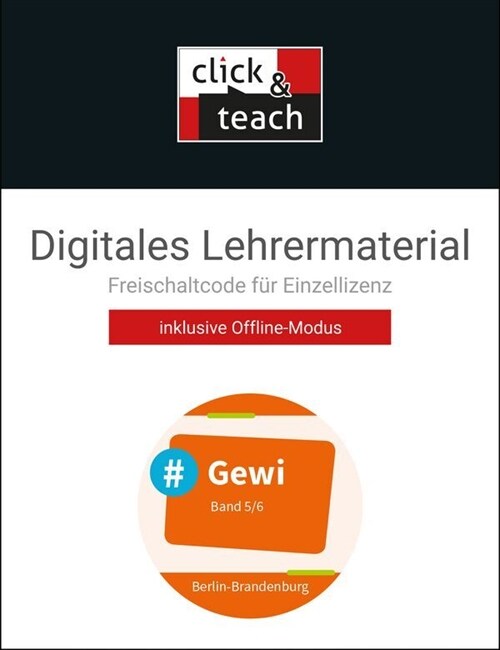 #Gesellschaftswiss. BE/BB click & teach 5/6 Box (Digital (on physical carrier))