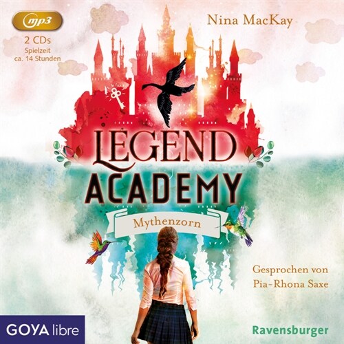 Legend Academy. Mythenzorn, 2 Audio-CD, MP3 (CD-Audio)