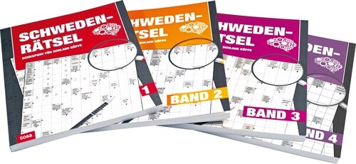 Schweden - Ratsel - Band 1-4 Großdruck - 4er Pack, 4 Teile (Paperback)