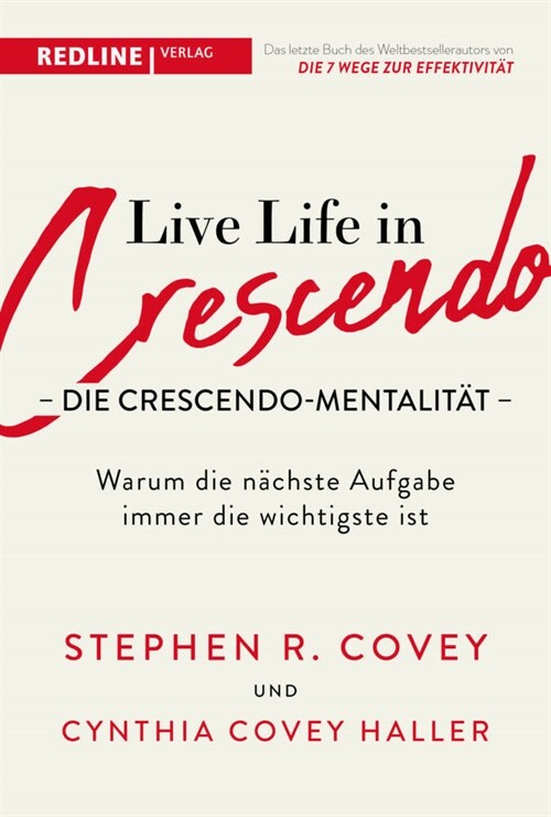 Live Life in Crescendo - Die Crescendo-Mentalitat (Hardcover)