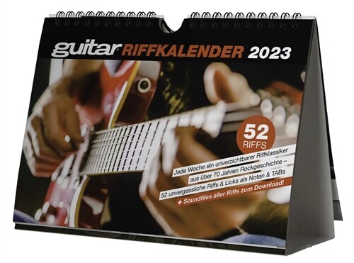 guitar Riffkalender 2023 (Calendar)