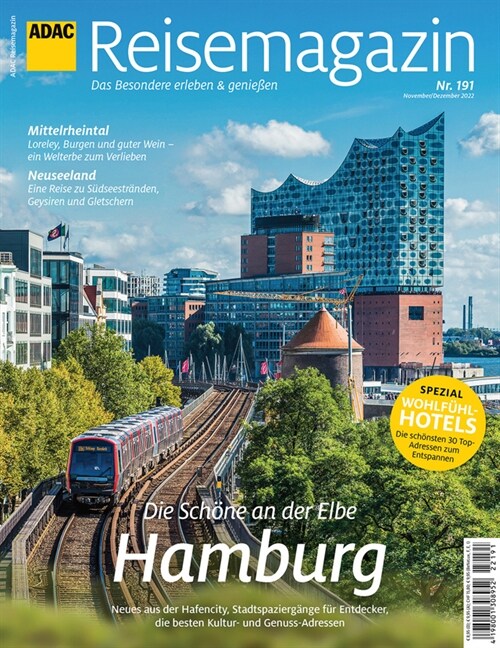 ADAC Reisemagazin mit Titelthema Hamburg (Paperback)