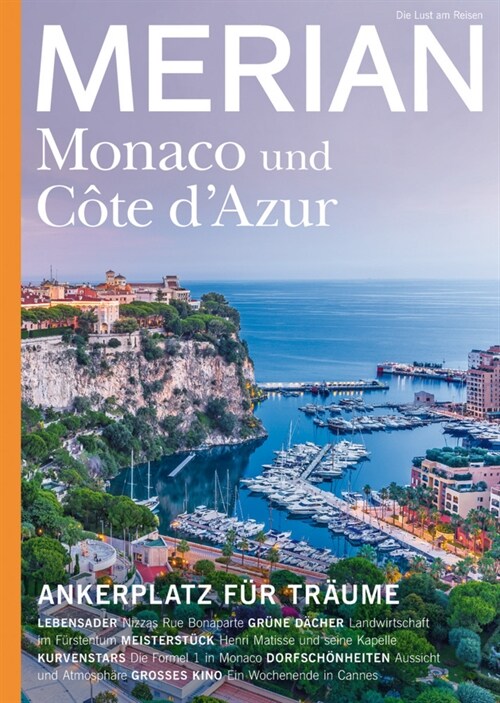 MERIAN Monaco Cote d`Azur 12/2022 (Paperback)