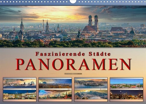 Faszinierende Stadte, Panoramen (Wandkalender 2023 DIN A3 quer) (Calendar)