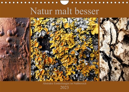 Natur malt besser (Wandkalender 2023 DIN A4 quer) (Calendar)