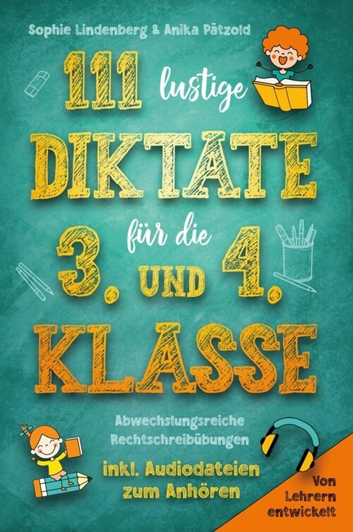 111 lustige Diktate fur die 3. und 4. Klasse (Paperback)